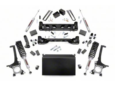 Rough Country 4-Inch Suspension Lift Kit with Lifted N3 Struts and Premium N3 Shocks (16-21 4WD Tundra)