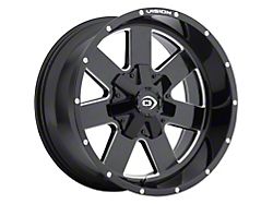 Vision Off-Road Arc Gloss Black Milled 5-Lug Wheel; 20x9; 12mm Offset (07-13 Tundra)
