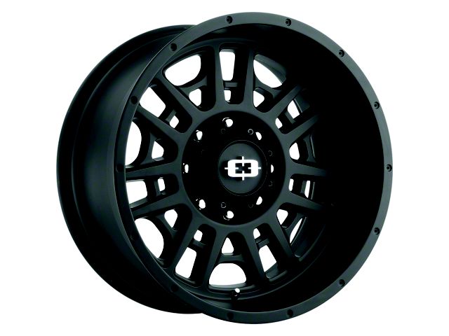 Vision Off-Road Widow Satin Black 5-Lug Wheel; 20x10; -25mm Offset (07-13 Tundra)
