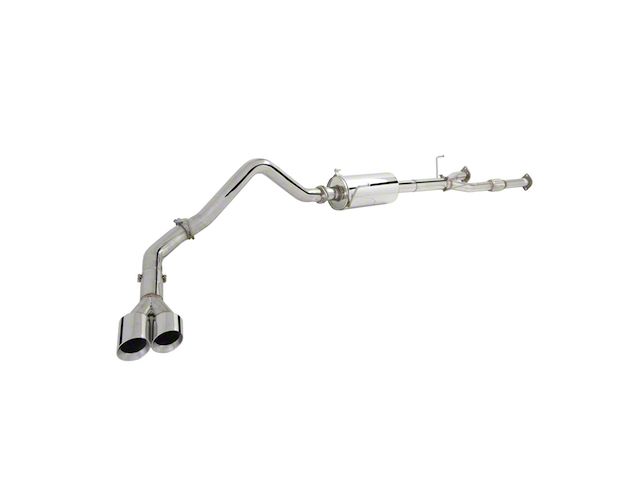 XForce Varex Single Exhaust System with Polished Tip; Side Exit (14-19 4.6L Tundra)