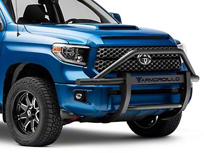 Hunter GT-715 Grille Guard Compatible for 2018-2021 Toyota Tundra Powder Coated Black 