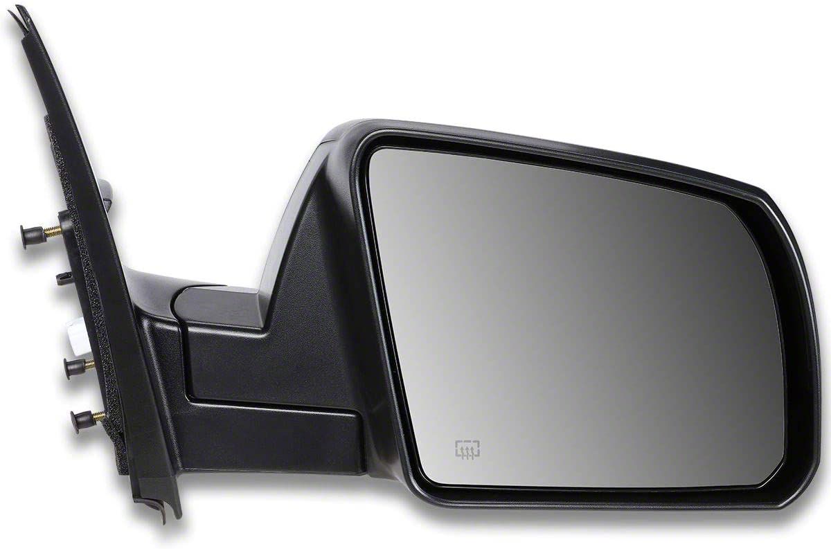 Tundra Mirror; Oem; Powered; Heated; Textured Black; Right (14-18 