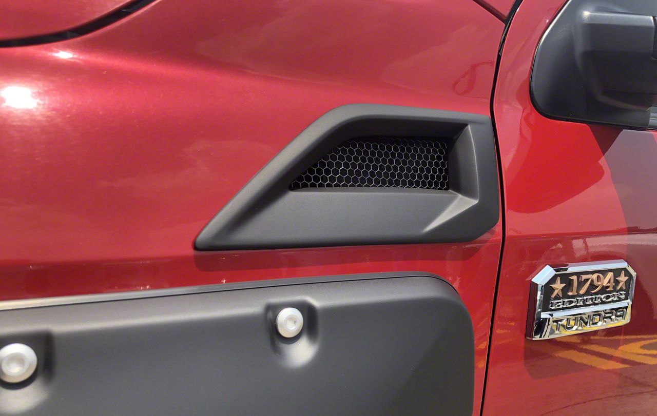 Air Design Tundra Fender Vents; Unpainted TO01A22PR (1421 Tundra)