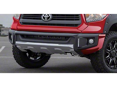 Air Design Front Bumper Guard with DRL; Unpainted (14-21 Tundra)