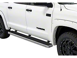 5-Inch iStep Running Boards; Hairline Silver (07-21 Tundra CrewMax)