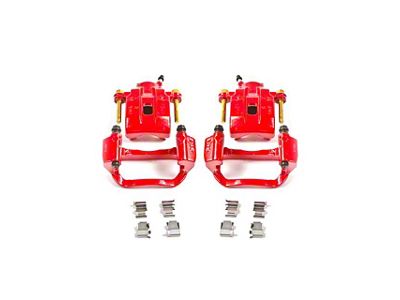 PowerStop Performance Rear Brake Calipers; Red (07-15 Tundra)