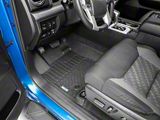 RedRock TruShield Series Precision Molded Front and Rear Floor Liners; Black (14-21 Tundra CrewMax)
