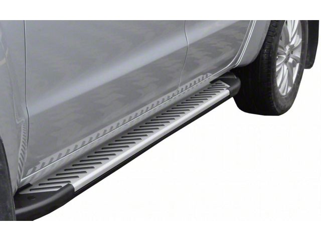 Romik RAL-T Running Boards; Silver (07-21 Tundra Double Cab)