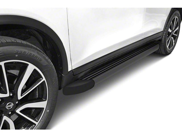 Romik RB2-T Running Boards; Black (07-21 Tundra Double Cab)