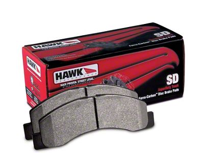 Hawk Performance SuperDuty Brake Pads; Rear Pair (07-21 Tundra)