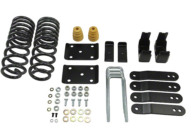 Belltech Lowering Kit; 2-Inch Front / 4-Inch Rear (07-21 V8 Tundra, Excluding TRD)