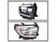 OE Style Headlights; Black Housing; Clear Lens; Passenger Side (18-21 Tundra w/ Factory LED Headlights)