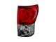 OE Style Tail Light; Chrome Housing; Red Smoked Lens; Passenger Side (07-09 Tundra)
