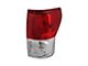 OE Style Tail Light; Chrome Housing; Red/Clear Lens; Passenger Side (10-13 Tundra)