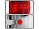 OE Style Tail Lights; Chrome Housing; Red/Clear Lens (10-13 Tundra)