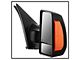 Powered Heated Telescoping Mirror with Amber LED Turn Signal; Passenger Side (07-14 Tundra)