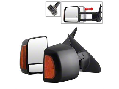 Powered Heated Telescoping Mirrors with Amber LED Turn Signal (07-14 Tundra)