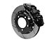 Wilwood AERO6 Front Big Brake Kit with 14.25-Inch Slotted Rotors; Black Calipers (07-15 Tundra)