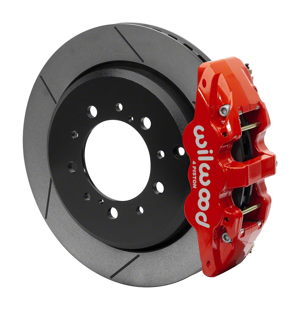 Wilwood Tundra AERO4 Rear Big Brake Kit with 14.50Inch Slotted Rotors