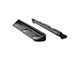 Stainless Side Entry Running Boards without Mounting Brackets; Textured Black (07-21 Tundra Double Cab)