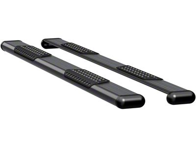 O-Mega II 6-Inch Oval Side Step Bars; Textured Black (07-21 Tundra CrewMax)