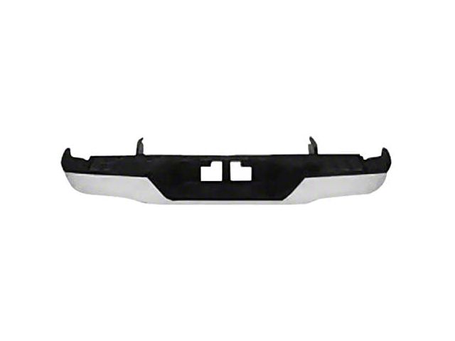 Replacement Complete Steel Rear Bumper; Chrome (07-13 Tundra w/o Parking Aid)