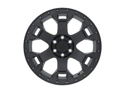 Black Rhino Gauntlet Semi Gloss Black with Gunmetal Bolts 5-Lug Wheel; 20x9; 12mm Offset (07-13 Tundra)