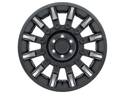 Black Rhino Mission Matte Black with Machined Tinted Spoke 5-Lug Wheel; 18x9; 12mm Offset (14-21 Tundra)