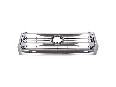 CAPA Replacement Upper Replacement Grille; Chrome (14-17 Tundra)