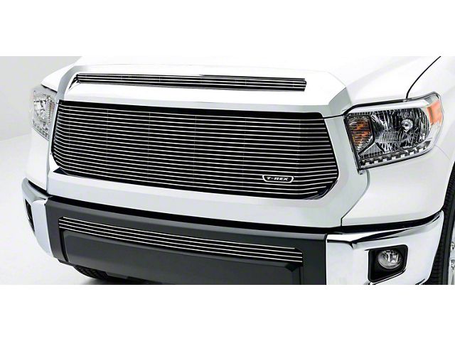 T-REX Grilles Billet Series Upper Replacement Grille; Polished (14-17 Tundra, Excluding Platinum)