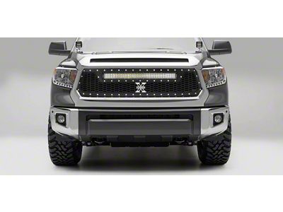 T-REX Grilles Laser Torch Series Upper Replacement Grille with 30-Inch LED Light Bar; Black (14-17 Tundra, Excluding Platinum)