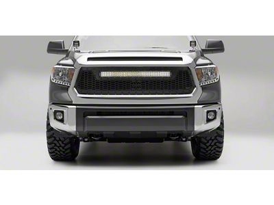 T-REX Grilles Stealth Laser Torch Series Upper Replacement Grille with 30-Inch LED Light Bar; Black (14-17 Tundra, Excluding Platinum)
