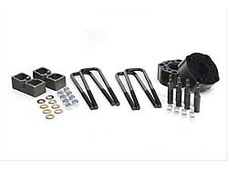 Daystar Suspension Lift Kit; Black; 3-Inch Lift; Includes Front Strut Spacers, 2-Inch Rear Blocks and U-Bolts; Easy Install (07-21 4.0, 4.6 or 5.7L Tundra)