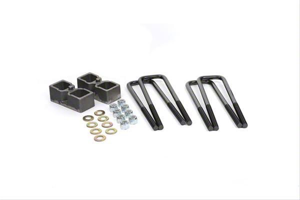Daystar Suspension Lift Kit; Spacers; 2-Inch Lift; Includes Complete Block and U-Bolt Kit; Rear (07-17 Tundra)