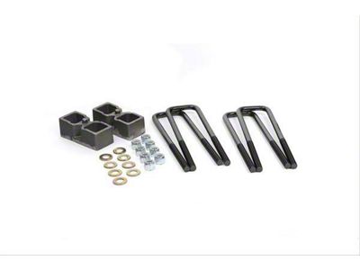 Daystar Suspension Lift Kit; Spacers; 2-Inch Lift; Includes Complete Block and U-Bolt Kit; Rear (07-17 Tundra)