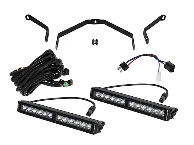 Diode Dynamics SS12 LED SAE/DOT Light Bar Kit; White Driving (14-21 Tundra)