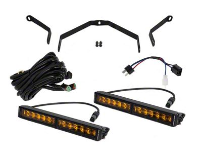 Diode Dynamics SS12 LED SAE/DOT Light Bar Kit; Amber Driving (14-21 Tundra)