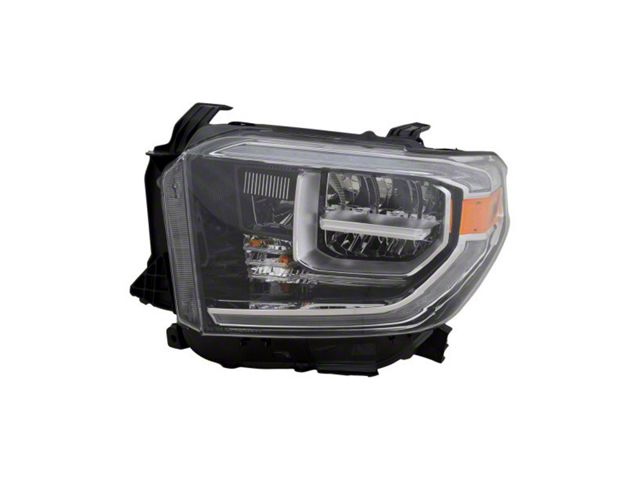 Replacement Headlight Combination Assembly; Driver Side (18-21 Tundra w/ Factory Halogen Headlights)