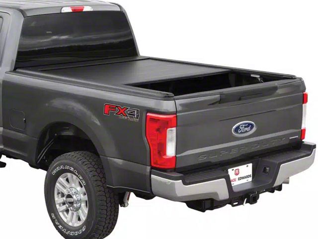 Pace Edwards UltraGroove Metal Retractable Bed Cover; Matte Black (07-21 Tundra)