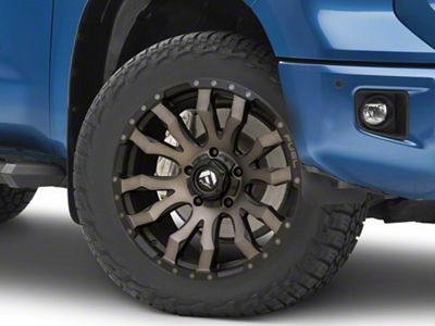 Fuel Wheels Blitz Matte Black Double Dark Tint 5-Lug Wheel; 20x9; 20mm Offset (14-21 Tundra)