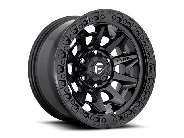 Fuel Wheels Covert Matte Black 5-Lug Wheel; 18x9; 1mm Offset (07-13 Tundra)