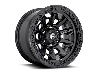 Fuel Wheels Covert Matte Black 5-Lug Wheel; 18x9; 1mm Offset (14-21 Tundra)