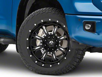 Fuel Wheels Krank Matte Black Milled 5-Lug Wheel; 20x10; -12mm Offset (14-21 Tundra)