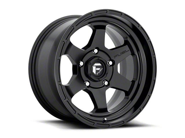 Fuel Wheels Shok Matte Black 5-Lug Wheel; 18x9; -12mm Offset (07-13 Tundra)