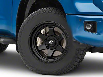 Fuel Wheels Shok Matte Black 5-Lug Wheel; 18x9; 1mm Offset (14-21 Tundra)