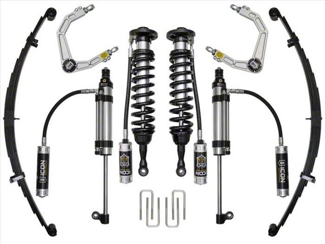 ICON Vehicle Dynamics 1 to 3-Inch Suspension Lift System with Billet Upper Control Arms; Stage 10 (07-21 Tundra)