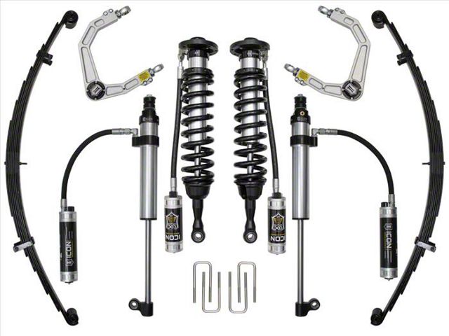 ICON Vehicle Dynamics 1 to 3-Inch Suspension Lift System with Billet Upper Control Arms; Stage 9 (07-21 Tundra)