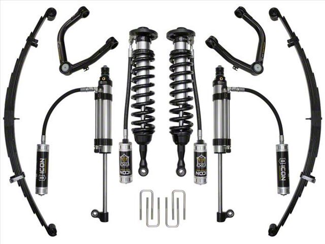 ICON Vehicle Dynamics 1 to 3-Inch Suspension Lift System with Tubular Upper Control Arms; Stage 10 (07-21 Tundra)
