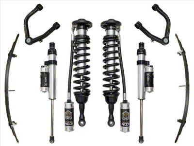 ICON Vehicle Dynamics 1 to 3-Inch Suspension Lift System with Tubular Upper Control Arms; Stage 6 (07-21 Tundra)