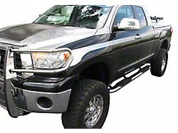 5-Inch Premium Oval Side Step Bars; Stainless Steel (07-21 Tundra Double Cab)